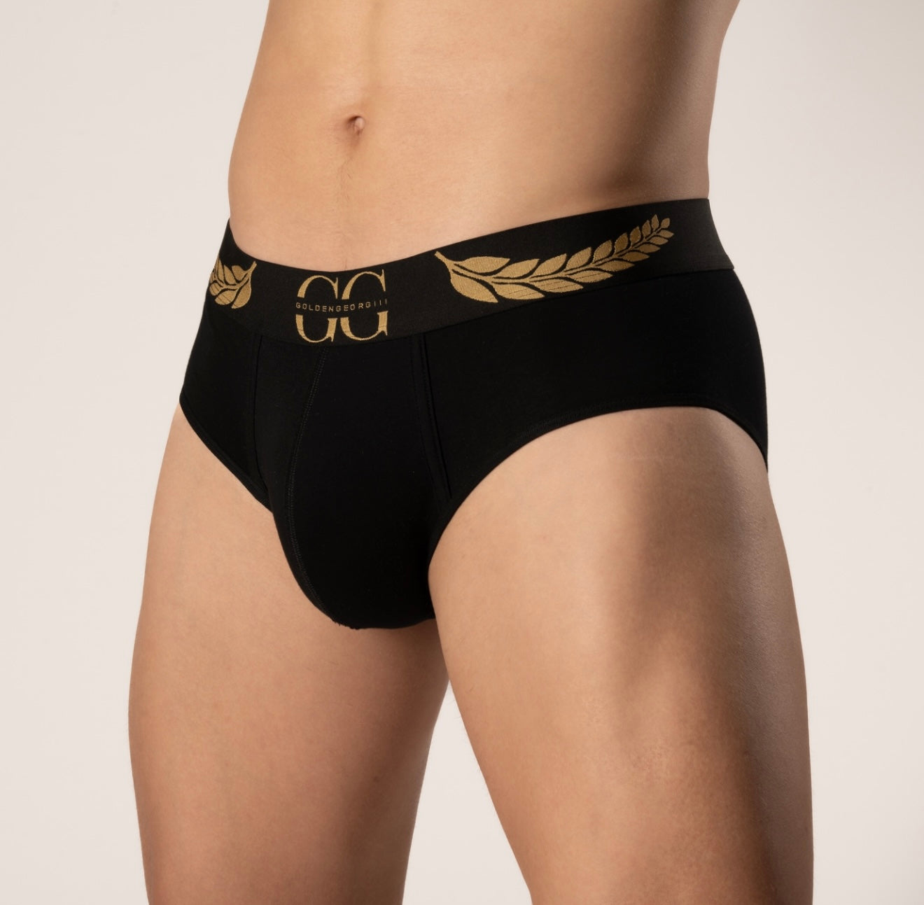 Slip GOLDEN - Negro
