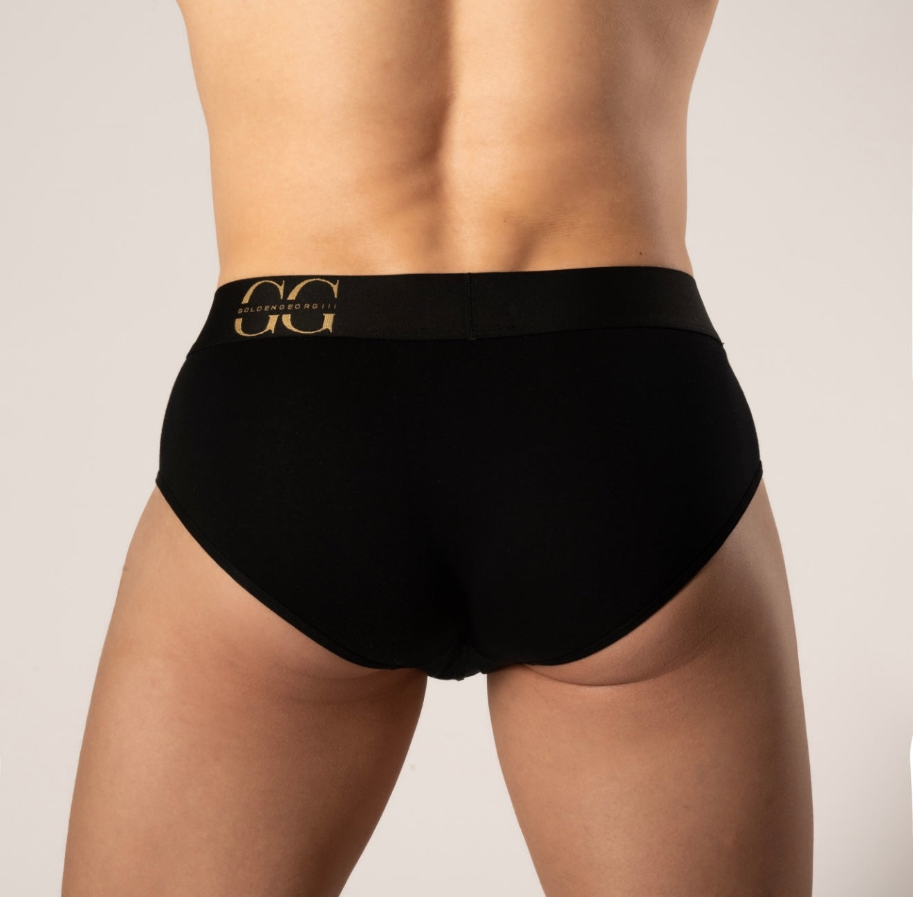 Slip GOLDEN - Negro